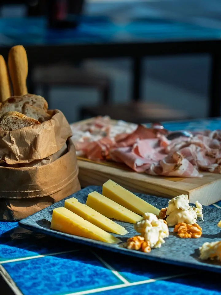 Tagliere di salumi e formaggi al Privè