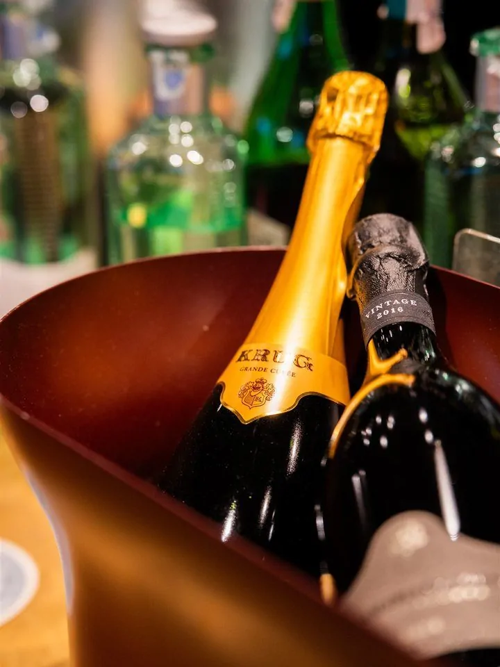 Champagne in fresco al Privè